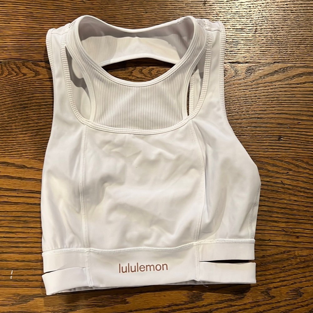 Lululemon cropped tank top